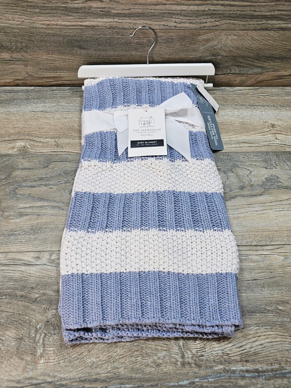 Rachel Ashwell The Farmhouse Knit Baby Blanket